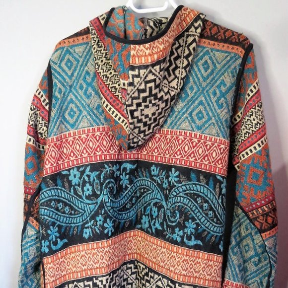 ISHKA - WRAP STYLE HOODIE JACKET - SIZE L/XL - Picture 2 of 5